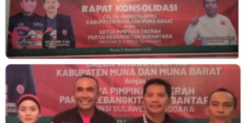 Pimpinan Cabang Partai Kebangkitan Nusantara (PKN) Muna Target 4 Kursi DPRD di Pemilu 2024