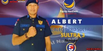 Pendiri Universitas Karya Persada Muna, Albert Maju Jadi Caleg DPRD Provinsi Dapil Sultra III