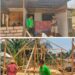 Kabid Perumahan Kota Kendari Tinjau Langsung Progres Pengerjaan Bantuan Bedah Rumah bagi Korban Bencana Hidrometeorologi