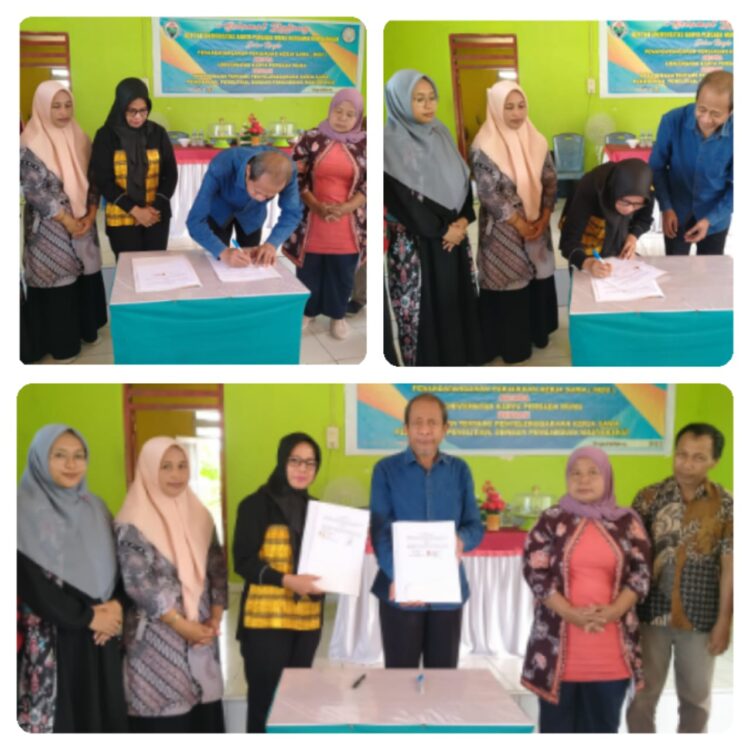 Universitas Karya Persada Muna Jalin Kerjasama (MoU) dengan Pemerintah Desa Napalakura Kecamatan Napabalano Kabupaten Muna sebagai Desa Binaan