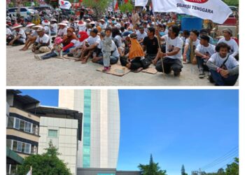 Berkunjung ke Sultra, Capres Ganjar Pranowo Disambut Antusias para Relawan