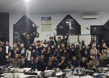 Turun Gunung, Internal ABP Kawal dan Siap Menangkan Paslon 02 Pada Pemira BEM FPIK UHO