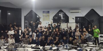 Turun Gunung, Internal ABP Kawal dan Siap Menangkan Paslon 02 Pada Pemira BEM FPIK UHO