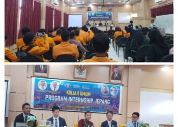 Adakan Kuliah Umum Program Internship, Fakultas Teknik UHO Hadirkan Narasumber Dari Perusahaan Asal Jepang 