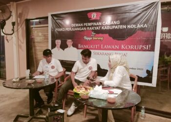 Pospera Kolaka Adakan Diskusi Peringati Hari Anti Korupsi Sedunia bersama Warga 