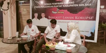 Pospera Kolaka Adakan Diskusi Peringati Hari Anti Korupsi Sedunia bersama Warga 
