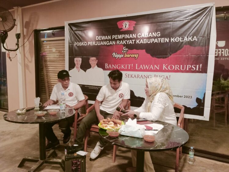 Pospera Kolaka Adakan Diskusi Peringati Hari Anti Korupsi Sedunia bersama Warga