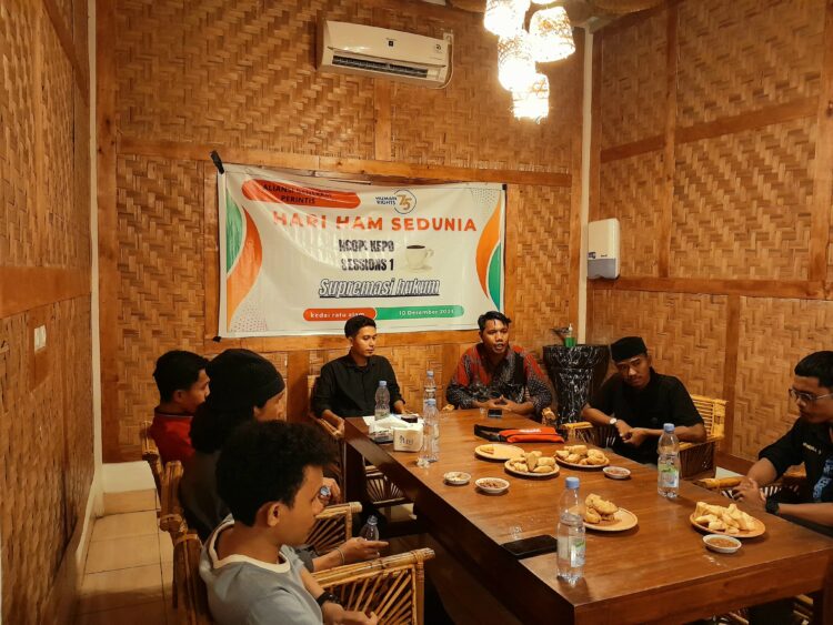 Hari HAM Sedunia, Gen-Z Sultra Gelar Ngopi Kepo: Ingin Pemimpin yang Bersih dari Pelanggar HAM
