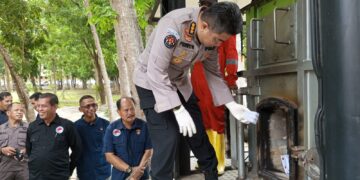 Ditresnarkoba Polda Sultra Musnahkan Barang Bukti 1,3 kg Narkoba