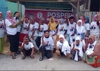 Pospera bersama Masyarakat Bungkutoko Solid Menangkan Ganjar-Mahfud di Pilpres 2024