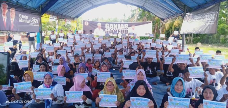Viral! 1000 Petani Gaungkan KTP Sakti Ganjar-Mahfud di Sultra