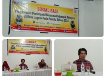 Bawaslu Muna Gelar Sosialisasi Pengawasan Partisipatif Pemilu Tahun 2024 Kepada Kelompok Nelayan di Desa Lagasa 