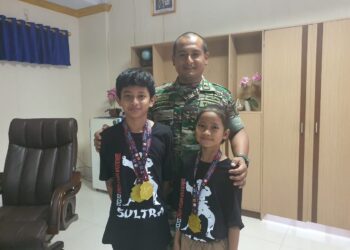Hebat! Dojo Denpom XIV/3 Kendari Raih  Banyak Medali di Kejuaraan Sulsel Open Karate