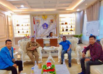 Dukung Program Pemkot, KNPI Kendari Jalin Silahturahim Dengan Pj Wali Kota 