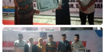 Napalakura Dapat Piagam Penghargaan sebagai Desa Dengan Percepatan realisasi penggunaan Dana Desa terbaik di Muna