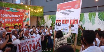 ‘Bicara Politik’ Sahabat Muda GAMA Sultra Ajak Milenial dan Gen-Z Coblos Paslon Nomor Urut 03 Ganjar-Mahfud