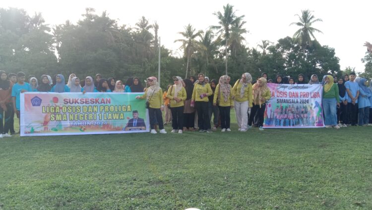 Salurkan Bakat Siswanya, SMAN 1 Lawa Muna Barat Gelar Liga OSIS dan Pro Liga