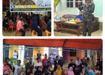 Kampanye Terbatas Caleg DPRD Provinsi Dapil Sultra III Partai Nasdem Nomor Urut 5 Albert, Ajak Masyarakat Desa Banggai Kecamatan Duruka Gunakan Hak Pilihnya