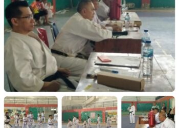 37 Karateka dari Kota Kendari, Kota Bau-bau Muna dan Muna Barat Ikuti Gashuku Kenaikan Sabuk dari Coklat ke Sabuk Hitam Lemkari
