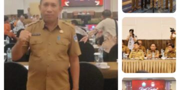Wakili Plt Bupati, Asisten III Pemkab Muna Hadiri Rakor Persiapan Penyelenggaraan Pemilu 2024
