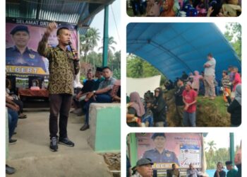 Albert Caleg DPRD Provinsi Dapil Sultra III dari Partai Nasdem Berjanji Siapkan Rumah Aspirasi untuk konstituennya