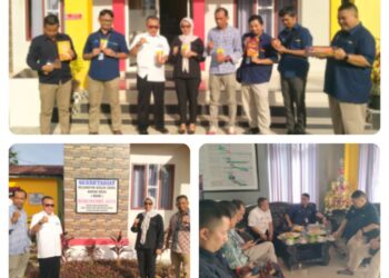 Kepala Kanwil DJPb Sulawesi Tenggara Syarwan Kunjungi Sentra Produk UMKM Desa Napalakura