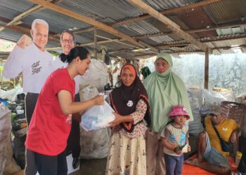 Lagi, Sahabat Muda Ganjar-Mahfud (GAMA)  Otewe Ketemu Rakyat di 3 Lokasi Berbeda
