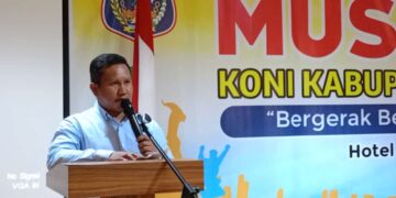 Selamat, La Ode Darwin Terpilih Sebagai Ketua KONI Mubar Periode 2024-2028