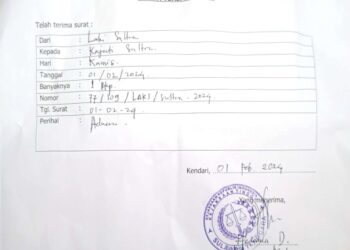 LAKI Sultra Resmi Adukan Oknum Disnakertrans Sultra ke Kejati 