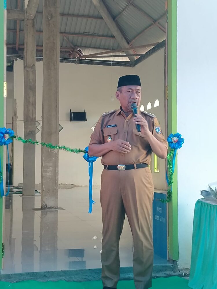 Plt Bupati Muna Resmikan Masjid Baidil Zaman di Kelurahan Tampo Kecamatan Napabalano