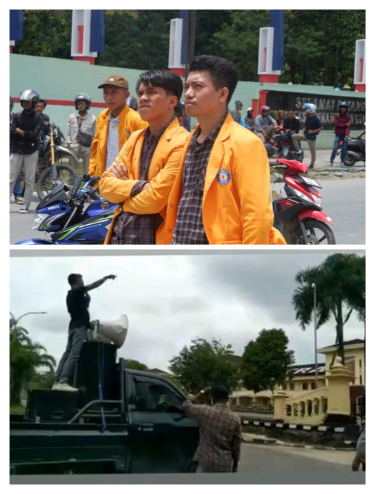 BEM UHO dan JAM Sultra Soroti Kinerja Pj Gubernur yang Lambat Tangani Bencana Banjir