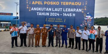 Hadapi Arus Mudik Lebaran 2024, KSOP Kendari Dirikan Posko Terpadu dan Siapkan 11 Armada 