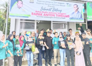 Kunjungi Binaan UMKM Koperasi KOSARA, Kadin Sultra : Bisa Jadi Contoh untuk Daerah Lain