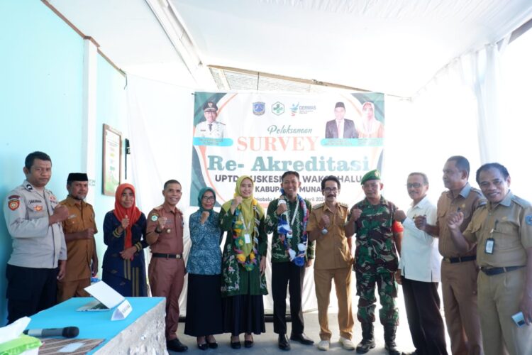 Tingkatkan Kinerja Pelayanan, UPTD Puskesmas Wakobhalu Kecamatan Kabangka Kabupaten Muna Laksanakan Survei Re – Akreditasi