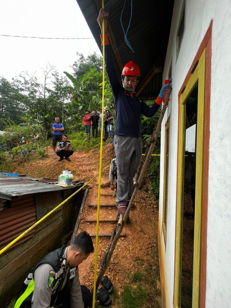 Geger! Pria di Kendari Ditemukan Tewas Gantung Diri Pakai Tali Nilon 
