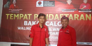 Resmi Buka Penjaringan, PDIP Kota Kendari Dibanjiri Pendaftar Bakal Calon Pilwali
