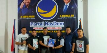 Tak Cukup 3 Partai, Kandidat Cawalkot Kendari Yudhianto Mahardika Kembali Ambil Formulir di Partai Nasdem 