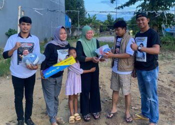 Keren, Kerabat Yudi Support Emak-Emak Pegiat Volly di Kecamatan Puuwatu 