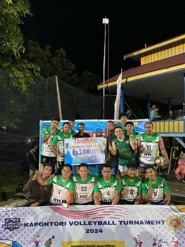 PERMATA BWI (HYF) Melangkah Gemilang: Memenangkan Kapontori Volleyball Tournament Setelah Pertandingan Epik Melawan RED DEVIL