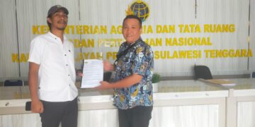 Rugikan Rp 26 Miliar, BPN Kota Baubau Dilaporkan ke Satgas Mafia Tanah