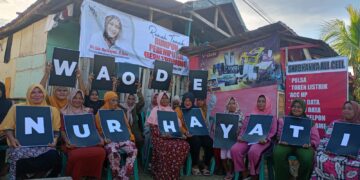 Kali Ini Giliran Emak-Emak Bungkutoko Deklarasi Dukungan untuk Wa Ode Nurhayati 