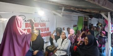 Terharu, Emak-emak Gotong Royong Kawal WON Maju Pilgub Sultra 2024
