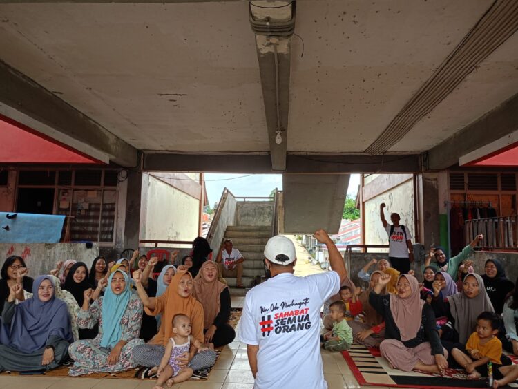 Warga Rusunawa Tobuuha Suarakan Dukungan untuk Wa Ode Nurhayati