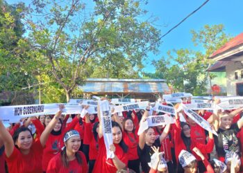 Senam Happy WON Sukses, Euforia Dukungan untuk Wa Ode Nurhayati Jelang Pilkada Gubernur Sultra