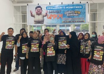 Resmi Terbentuk, Komunitas Sahabat UMKM GEMOYNYA Kendari Beri Dukungan kepada Yudhianto Mahardika Maju Wali Kota 