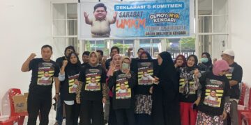 Resmi Terbentuk, Komunitas Sahabat UMKM GEMOYNYA Kendari Beri Dukungan kepada Yudhianto Mahardika Maju Wali Kota 