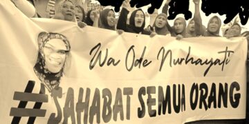 Emak-emak di Kelurahan Poasia Mantap Dukung Wa Ode Nurhayati Maju Pilgub Sultra
