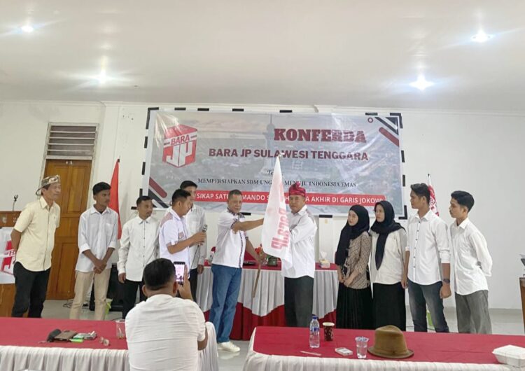 BaraJP Sultra Gelar Konferda Sekaligus Pelantikan Pengurus