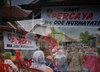 Panen Dukungan, Emak-Emak Di Kelurahan Bende Siap Dukung Wa Ode Nurhayati Jadi Gubernur