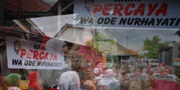 Panen Dukungan, Emak-Emak Di Kelurahan Bende Siap Dukung Wa Ode Nurhayati Jadi Gubernur